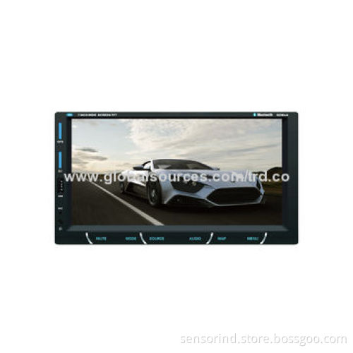 One Din In-dash with 7-inch TFT Screen Motorize Car DVD Player, 4 x 50W Maximum Output Power